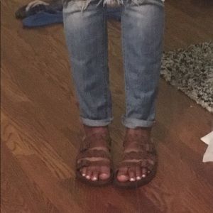 white mountain holland footbed sandals